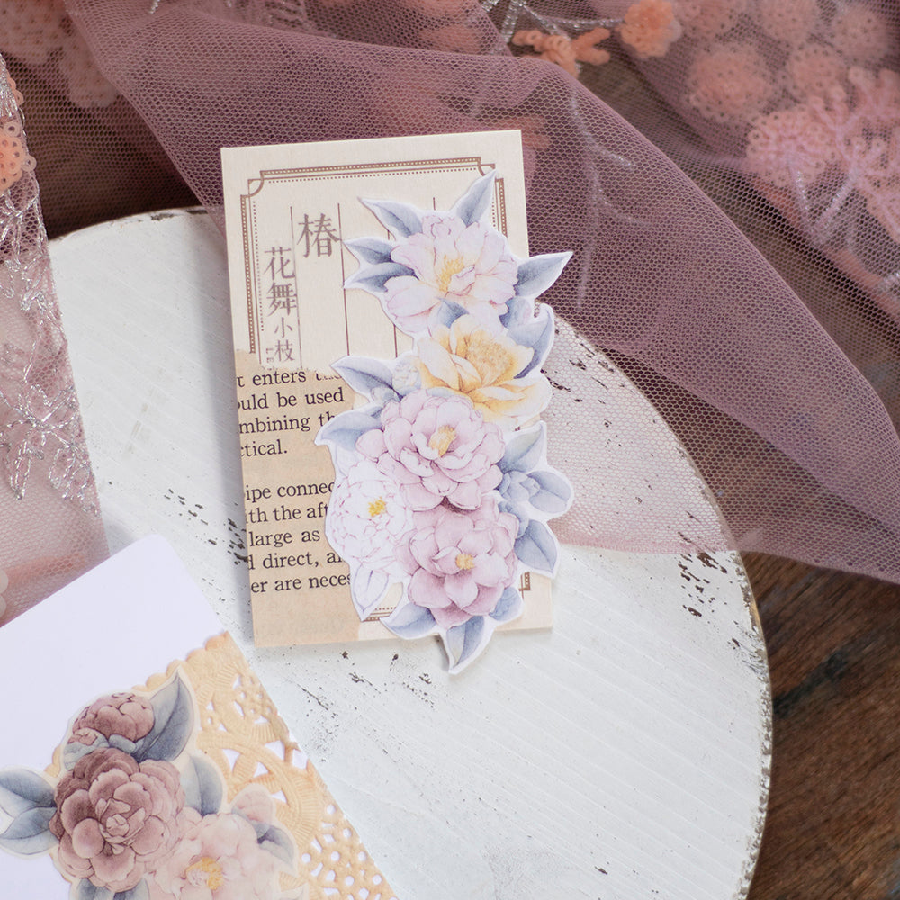 Clay Transfer Sheets, Floral Petal Trace - Lala Handmade store