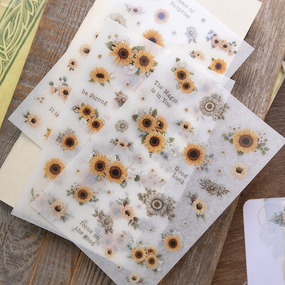 Loidesign Print-On Sticker Set - Sunflower