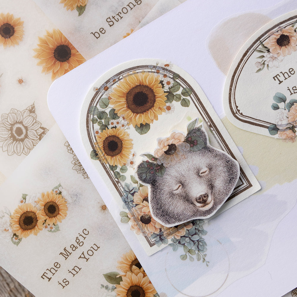 Loidesign Print-On Sticker Set - Sunflower