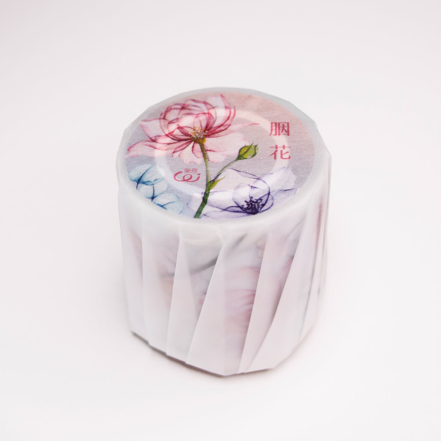 Loidesign Rouge Floral Washi/Matte PET Tape