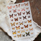 Loidesign Print-On Sticker Set - Deer and Butterfly, 3 designs/packet
