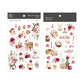 MU Print-On Stickers No.110: Cozy Home, 2 designs/packet