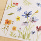 MU Print-On Stickers No.121: Wild Flowers, 2 designs/packet