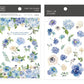 MU Print-On Stickers No.39: Blue Dreams, 2 designs/packet