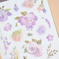 MU Print-On Stickers No.71: Violet Dreams, 2 designs/packet