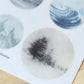 MU Print-On Stickers No.87: Moon Shadow, 2 designs/packet