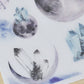 MU Print-On Stickers No.89: Crystal Moon, 2 designs/packet