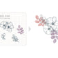 MU Lifestyle Floral Splice Clear Stamp Set - No.15