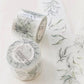 Meow Illustration Herbal Tea Matte PET Tape, 40mm