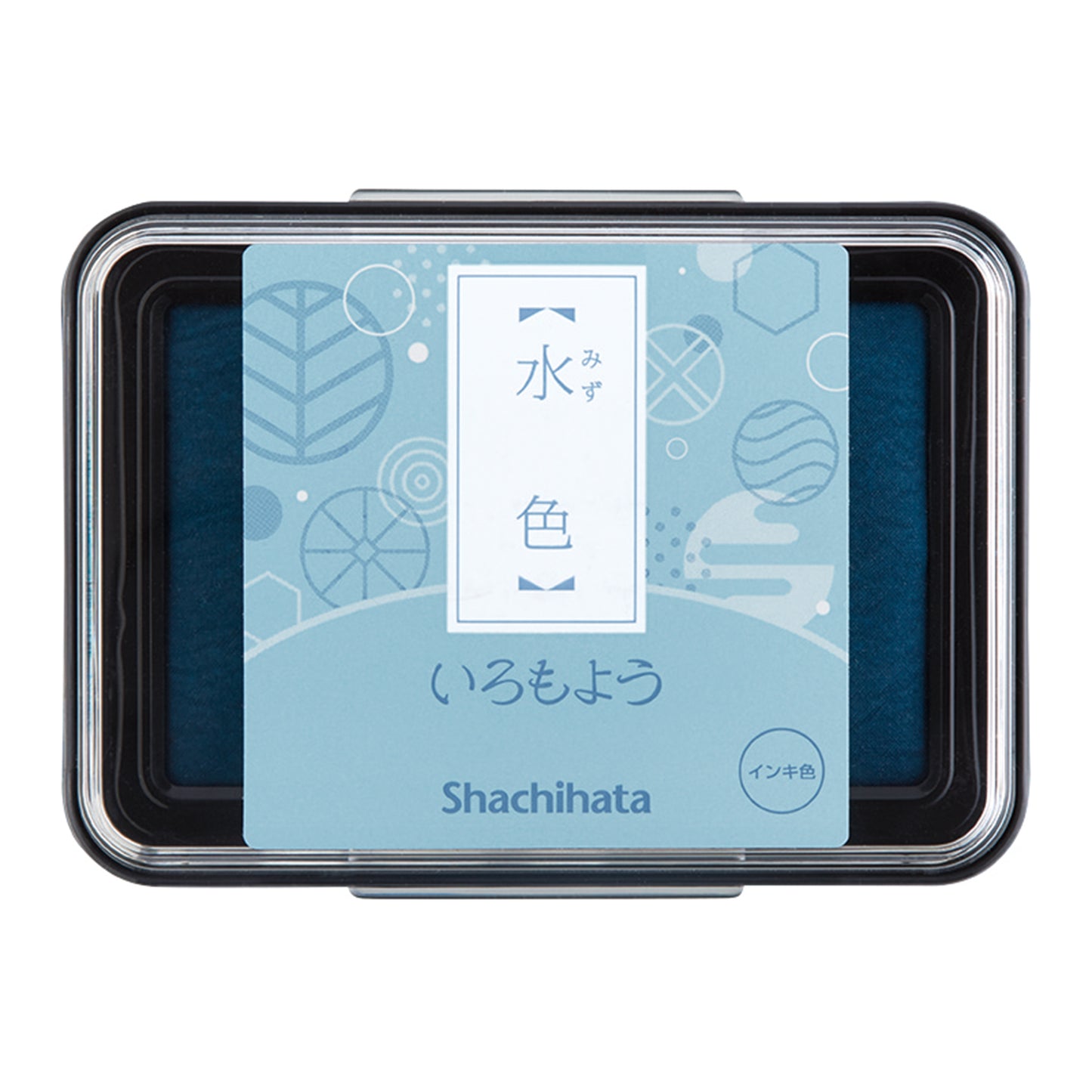 Shachihata Japanese Traditional Inkpads, Mizu, 1 PC
