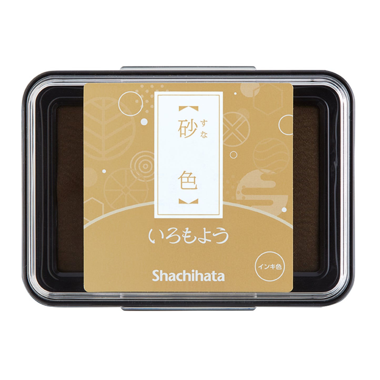 Shachihata Japanese Traditional Inkpads, Suna (Desert Sand), 1 PC