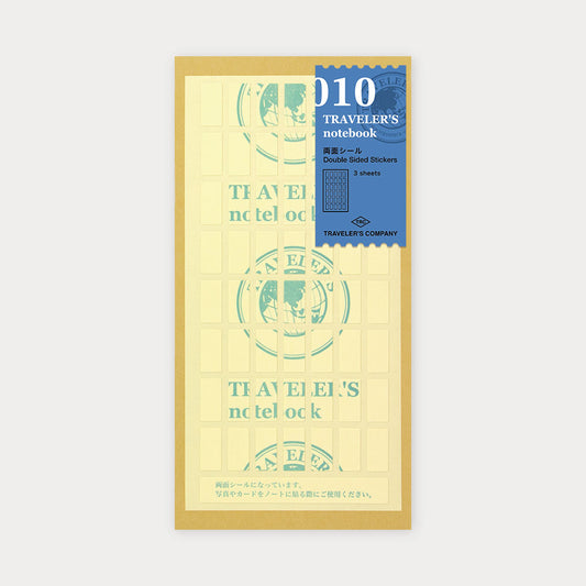 TRAVELER'S Notebook - Regular Size Refill - 010 Double Sided Stickers