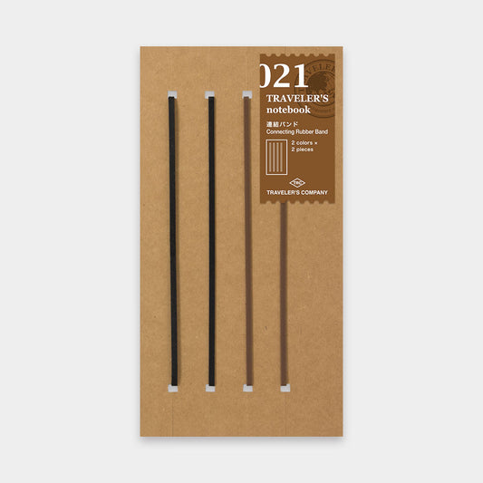 TRAVELER'S Notebook - Regular Size Refill - 021 Connecting Rubber Band
