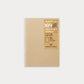 TRAVELER'S Notebook - Passport Size Refill - 009 Kraft Paper Notebook