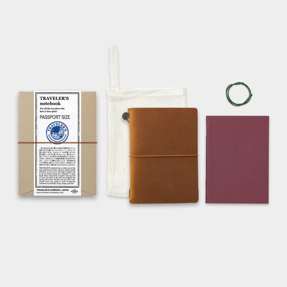 TRAVELER'S Notebook - Passport Size, Camel