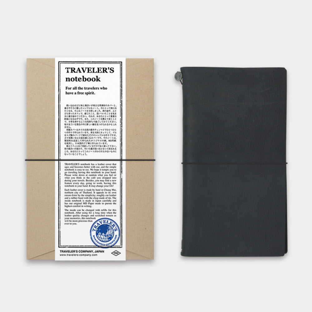 TRAVELER'S Notebook - Regular Size, Black
