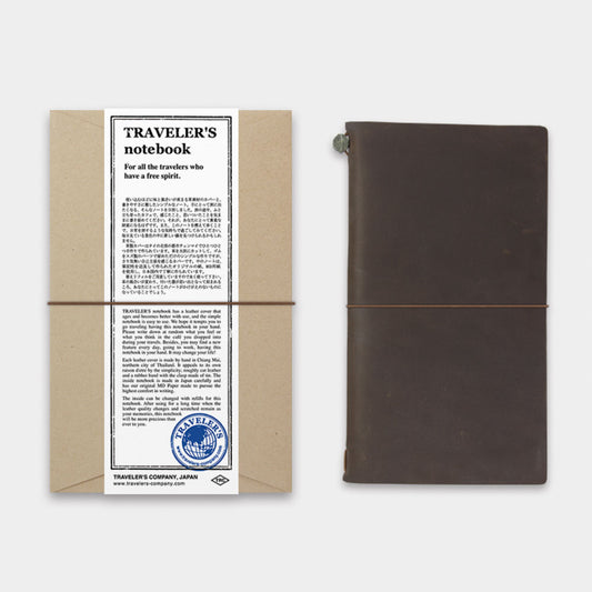 TRAVELER'S Notebook - Regular Size, Brown