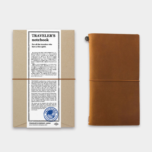 TRAVELER'S Notebook - Regular Size, Camel