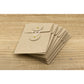 TRAVELER'S COMPANY Kraft Envelope Small, Set of 8, Two colors