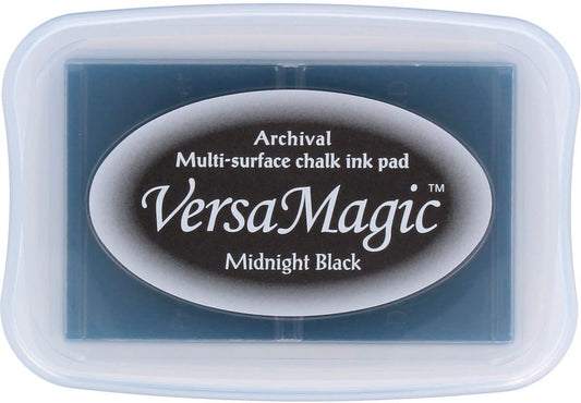 Tsukineko VersaMagic Full-Size Ink Pad - Midnight Black