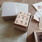 Yeon Charm Numbers with Sparkle Stamp Set, 9pcs/set