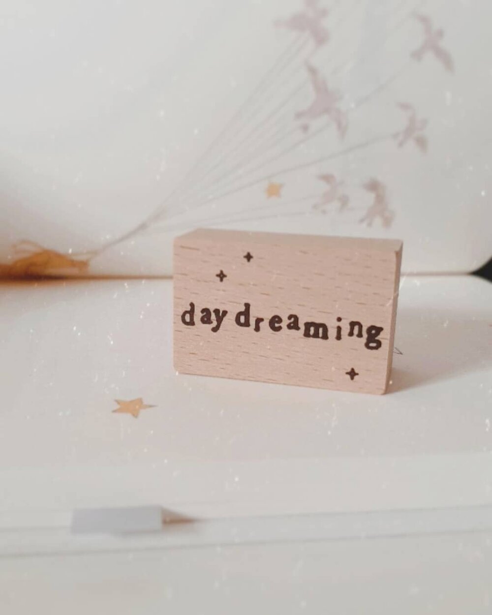 Yeon Charm Daydreaming Rubber Stamp, 1 pc