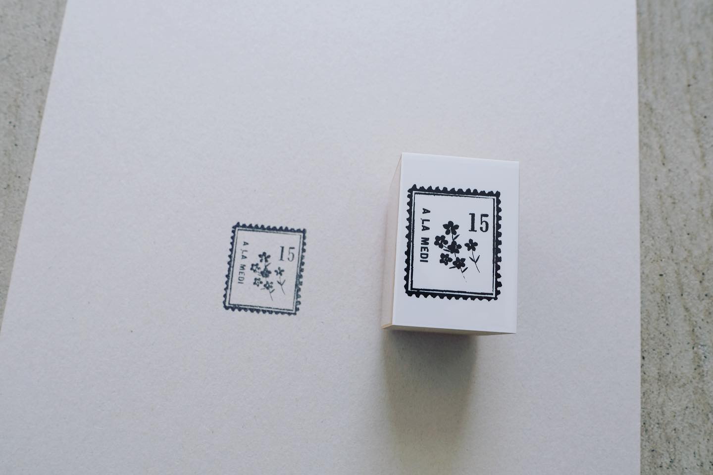 YOHAKU Rubber Stamp - Present (S-044)