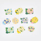 Bande Washi Tape Sticker Roll - Plumeria Bouquet