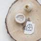Black Milk Project Mini House Stamp, Clay Holder, Limited Edition