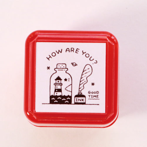 eric small things self-inking stamp - How Are You?