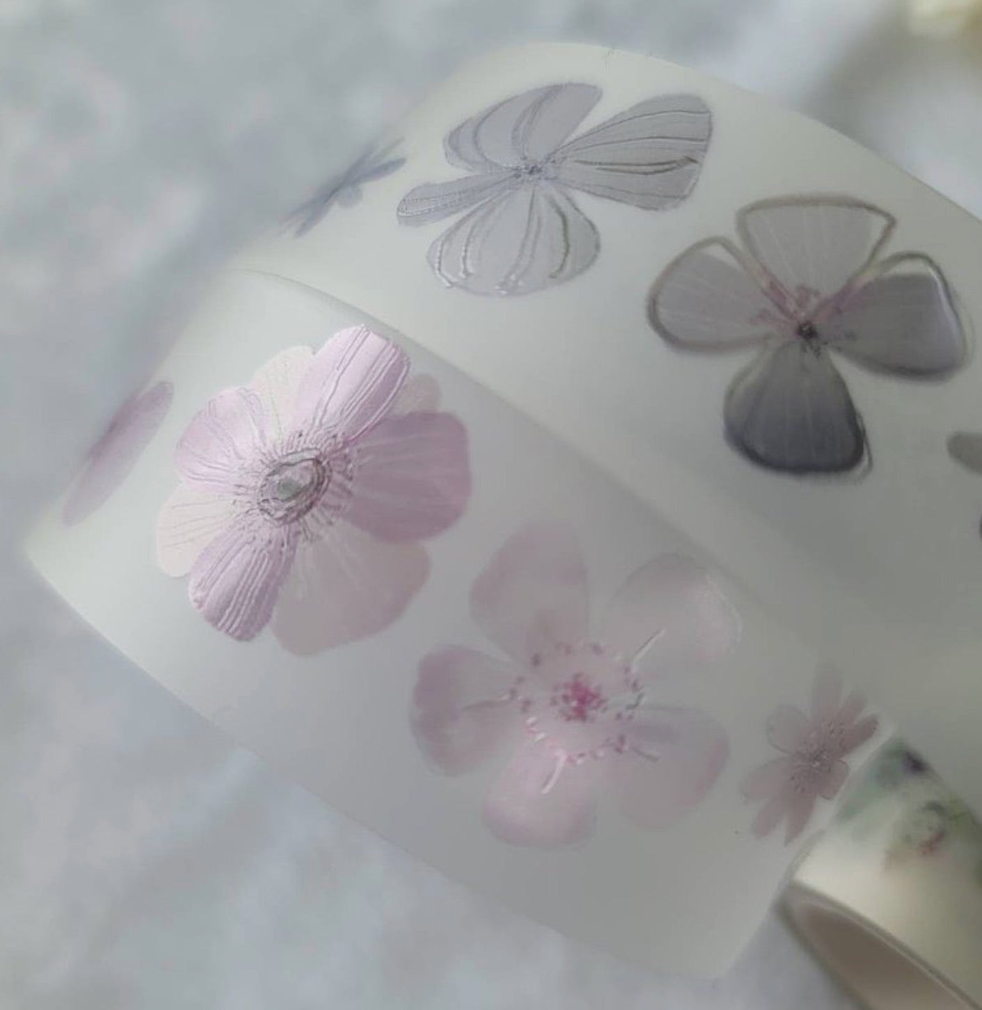 Fairy Maru (Fairy Ball) Floral Roll 15 Washi Tape, 30mm