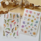 Fairy Maru (Fairy Ball) Print-On Stickers - Flowers No.2
