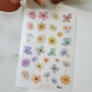 Fairy Maru (Fairy Ball) Print-On Stickers - Flowers No.2