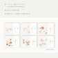 Freckles Tea Vol. 3 Pure White Botanical Calendar (Undated, 31 Perforated Sheets)