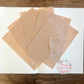Onion Skin Paper Set, Vintage-feel Brown Thin Kraft Paper for Junk Journal and Scrapbooking, 35 PCS