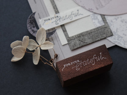 Jieyanow Atelier Phases to Loving You - Embroidered Words Rubber Stamps