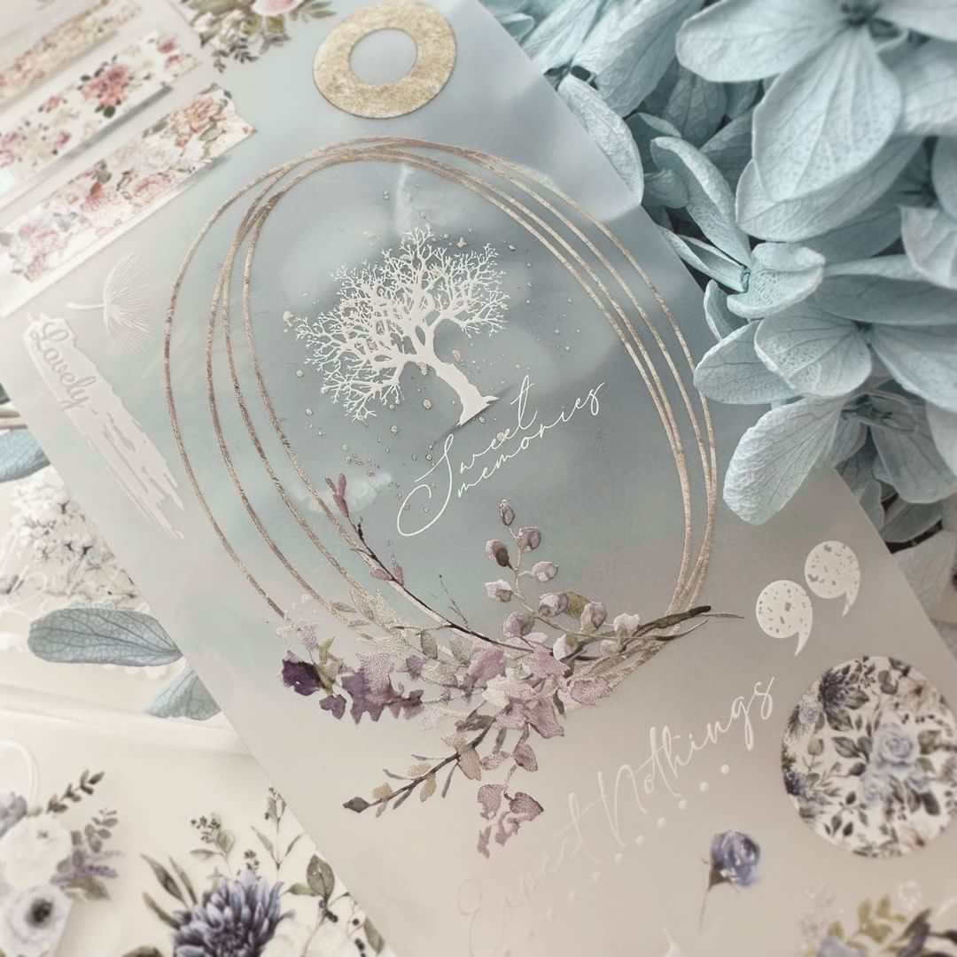 One Loop Sample - Journal Pages Serenity Matte PET Tape