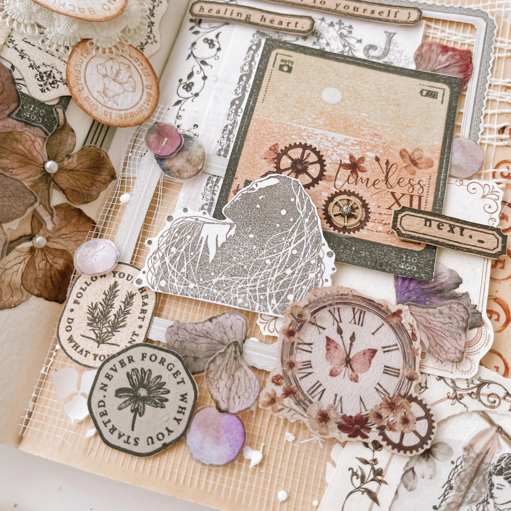 Journal Pages Print-On Stickers - Timeless XII – Pinky Elephant