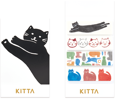 KITTA Portable Washi Tape, Cat