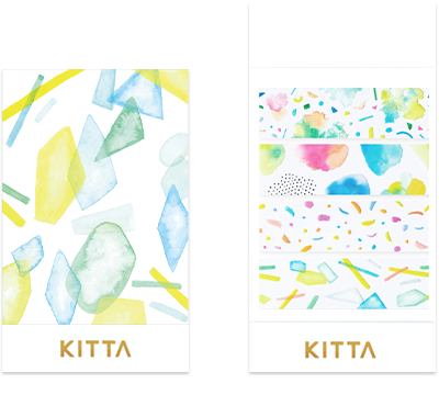 KITTA Portable Clear Washi Tape, Shine