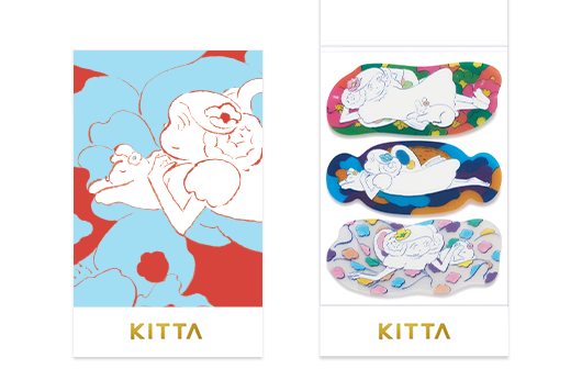 KITTA Portable Clear Washi Tape, Fairy