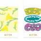 KITTA Portable Clear Washi Tape, Flower Corner