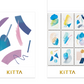 KITTA Portable Stamp-style Washi Tape, Nuance