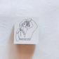 La Dolce Vita Girl Rubber Stamp - Camera Girl, 2023 New