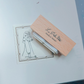 La Dolce Vita Girl Rubber Stamp - The Song of Hundred Blooms