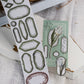 Loidesign Travel Collection Die-cut Washi Tape