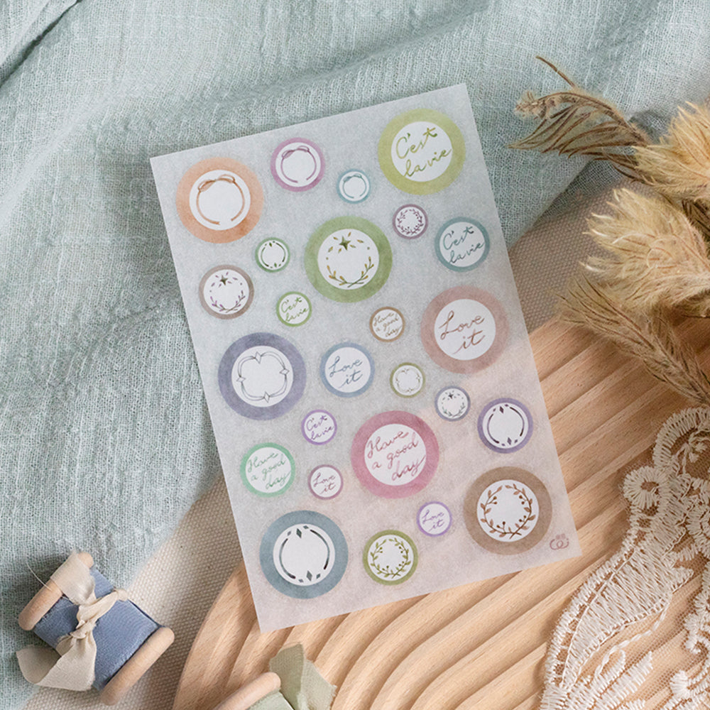 Loidesign Print-On Sticker Set - Lovely