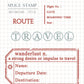MU Lifestyle Record Clear Stamp Set - No.02