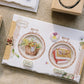 OURS Circle Embroidery Hoop Rubber Stamp