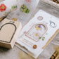 OURS Window Embroidery Hoop Rubber Stamp
